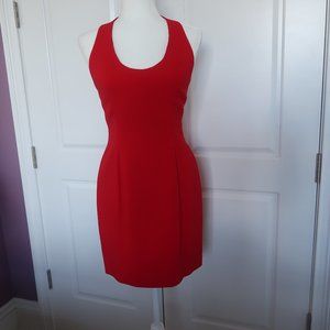 Vintage Nicole Miller Red Mini Cocktail Dress